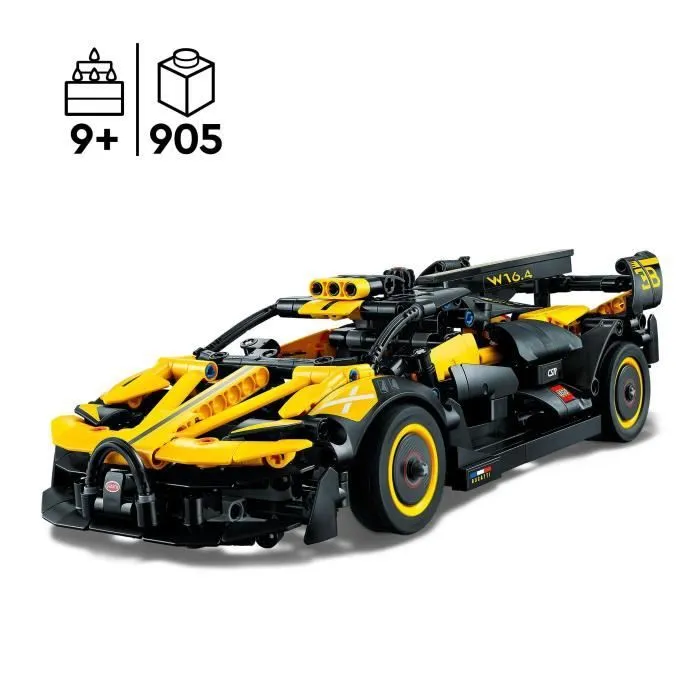 LEGO® Technic 42151 Le Bolide Bugatti, Jouet de Voiture, de Course, Maquette à Construire-2