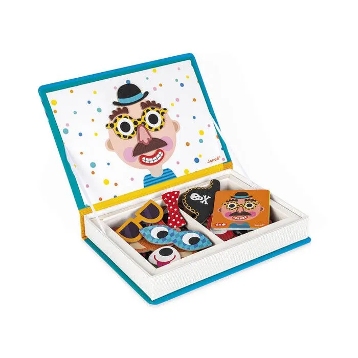 Magnéti'Book Crazy Faces Garçon, 70 Magnets-3