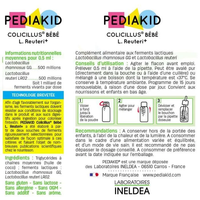 Pediakid Colicillus Bébé L.Reuteri+ 8ml-1