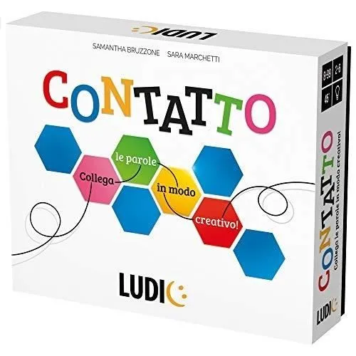 Jeu de société - LUDIC - CONTACT! - Pour toute la famille - Langues, logique, créativité-0