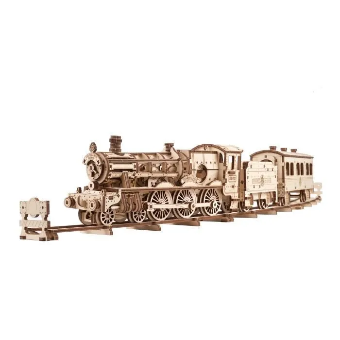 UGEARS Harry Potter Hogwarts Express Train en Bois à Construire - 3D Puzzle maquette en bois à construire-0