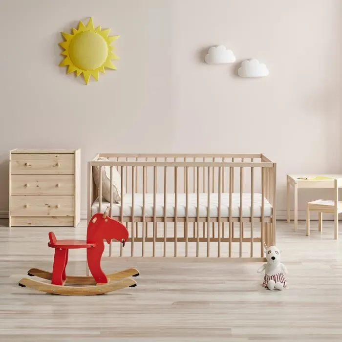 Matelas bébé lit de voyage matelas 120 x 60 x 9 cm matelas de voyage pour lit bébé matelas en mousse matelas enfant-3