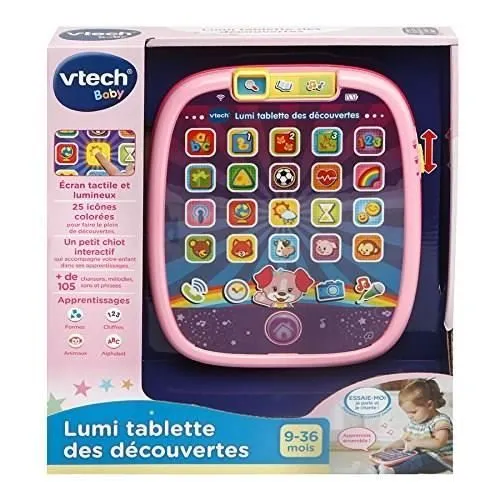 VTECH BABY - Lumi Tablette des Découvertes - Tablette Enfant Rose-2
