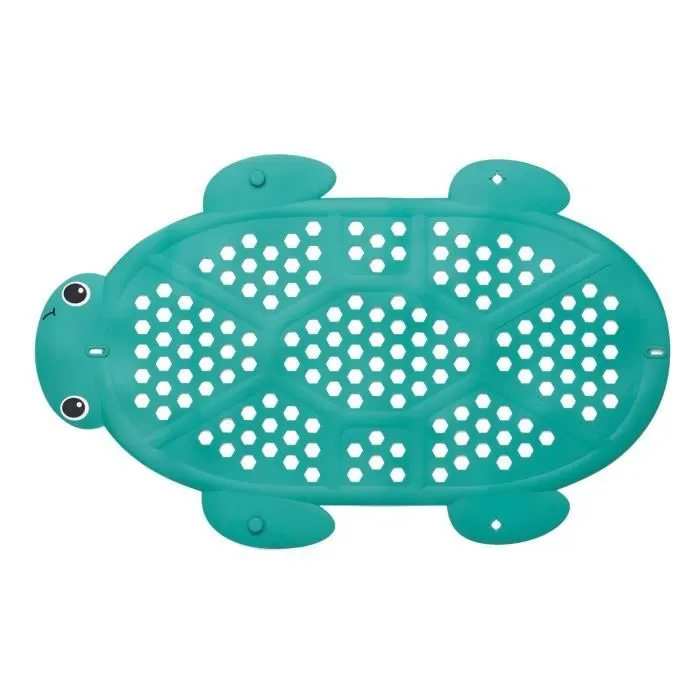 Tapis de bain & rangement 2 en 1 - INFANTINO - Pour bébé - Bleu & Vert - 47,5x76,7 cm-0