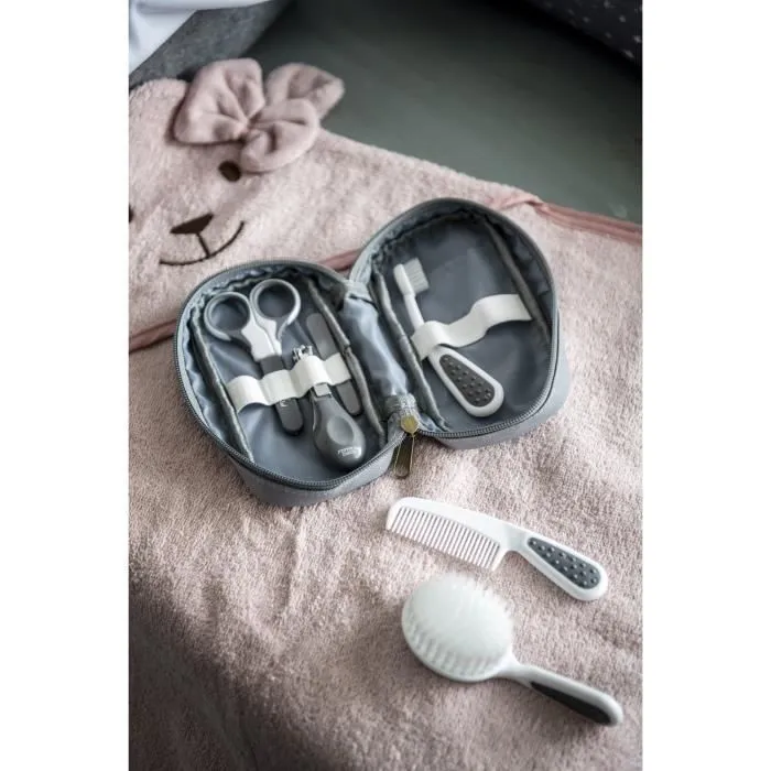 FORMULA BABY Kit de soin bébé 6 pièces gris-3