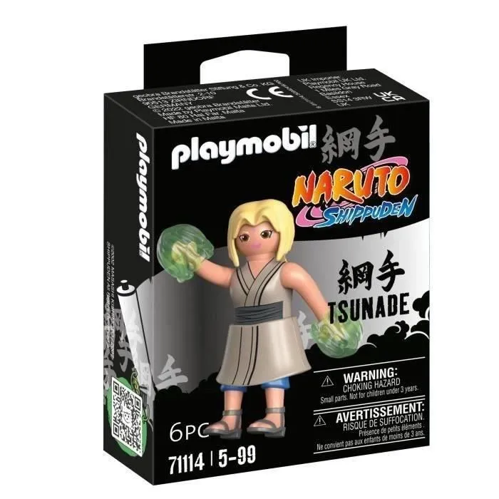 Figurine PLAYMOBIL Tsunade - Naruto Shippuden - Blanc - 6 pièces - A partir de 5 ans-4
