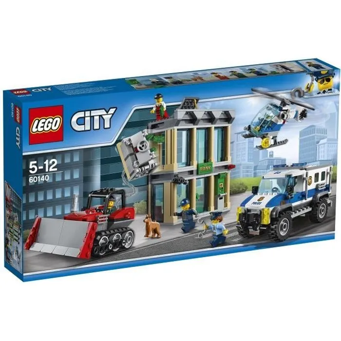 LEGO® City - Le Cambriolage de la Banque - 561 pièces-0
