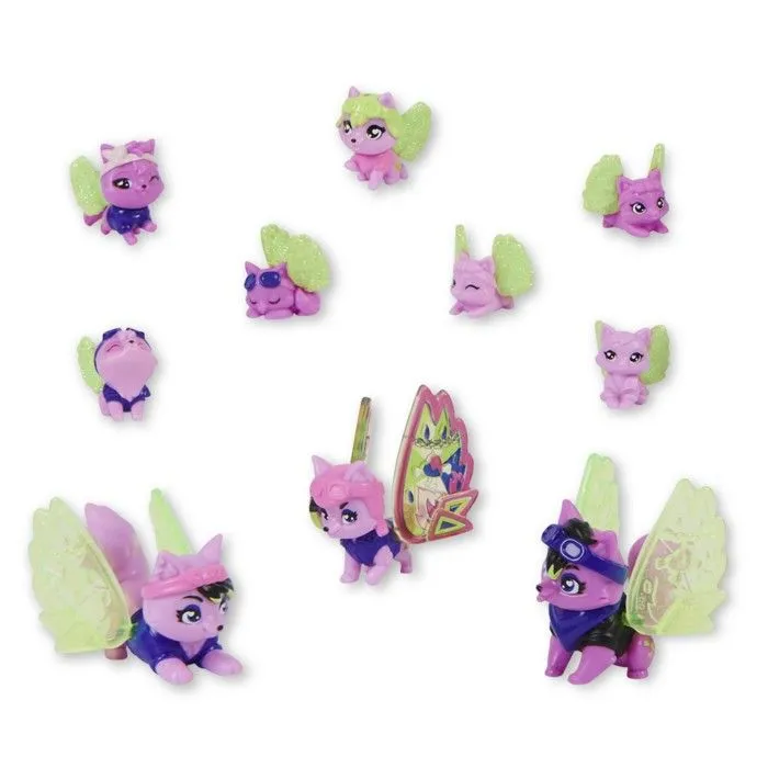 Jouet - Spin Master - Hatchimals Rainbow Cation - 12 œufs surprise - 6 figurines - 5 ans et plus-4