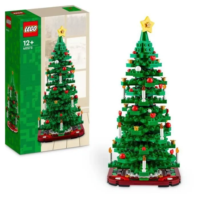 LEGO® Iconic 40573 Le Sapin de Noël - Set de Construction pour Enfants - Décoration de Noël-0