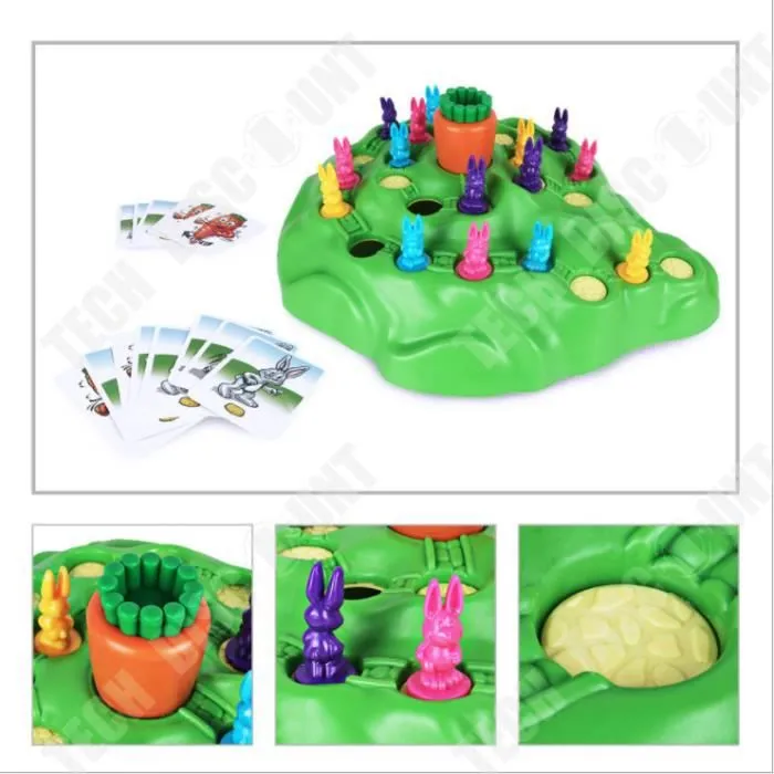TD® Jeu de société Rabbit Trap Board Game-1