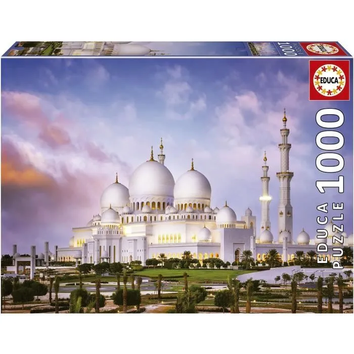 Puzzle - EDUCA - Grande Mosquee Cheikh Zayed - 1000 pièces-0
