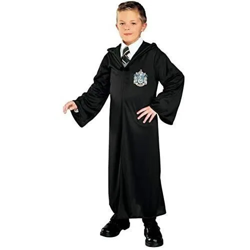 Tunique enfant - HARRY POTTER - SLYTHERIN INF - Noir - 100% Polyester - A partir de 7 ans-0