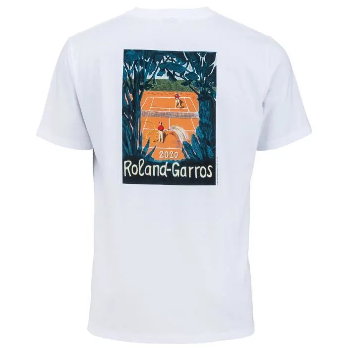 T-shirt - Roland Garros - Affiche 2020 - Coton - Enfant - Manches courtes-0