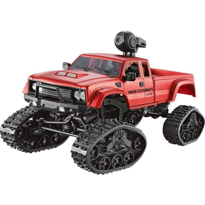 Voiture RC Amewi Pickup Truck FPV brushed 1:16 4WD - Rouge - Jouet RC-0