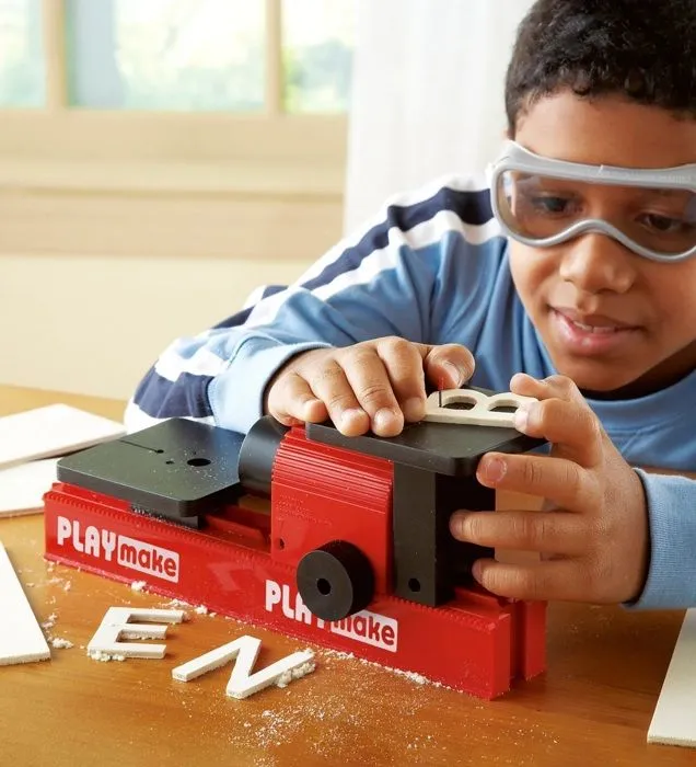 The Cool Tool - Atelier de travail du bois PLAYmake 4 en 1-1