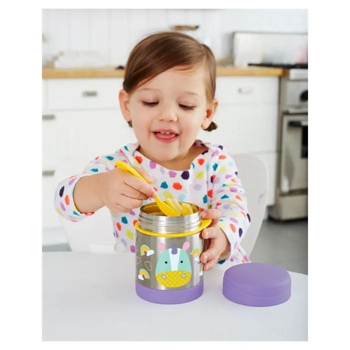 Thermos repas - Skip Hop - Licorne - Violet - Cylindrique - Compatible lave-vaisselle-2
