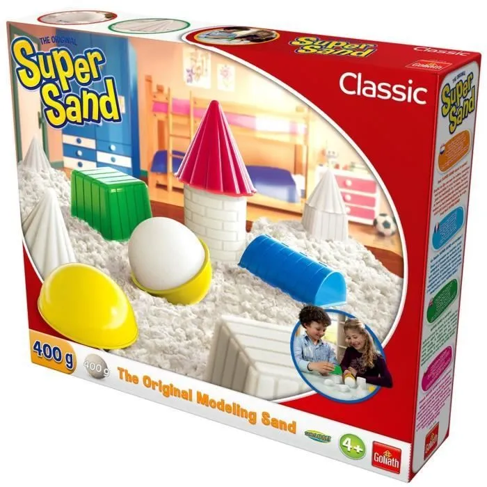 SUPER SAND Classic - Loisir créatif - Sable à modeler - GOLIATH-1