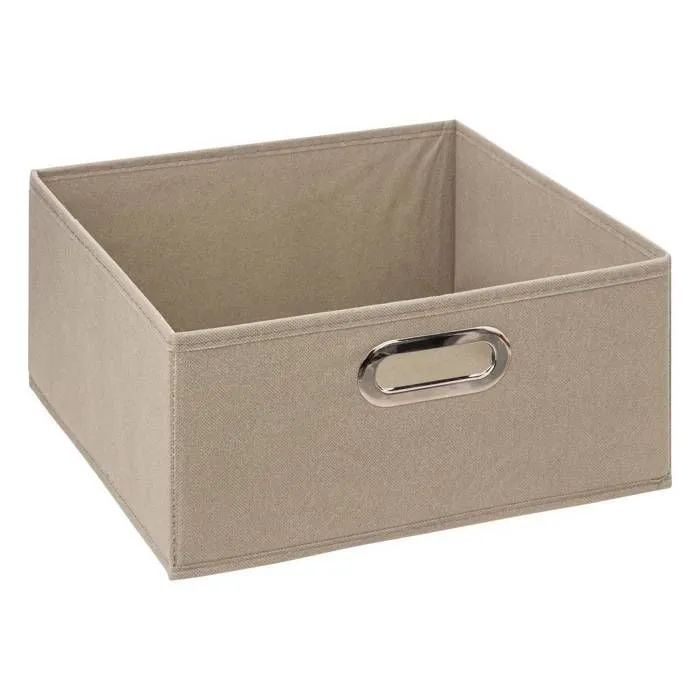 5five - panier velours 31x15cm "mix n modul" lin-0