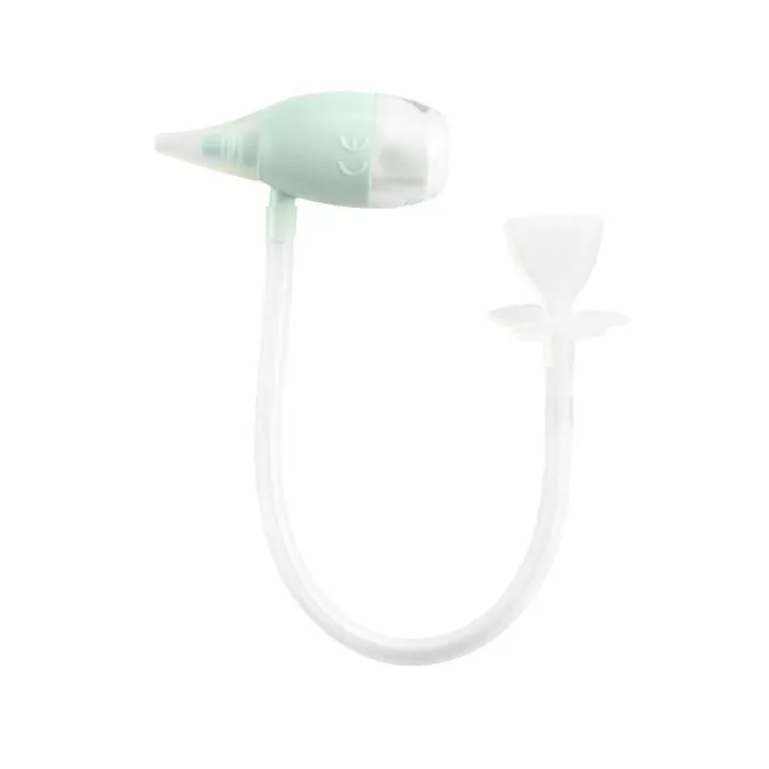 MaÏKA Mouche-bébé - Aspirateur nasal Manuel par aspiration - Vert pastel-0