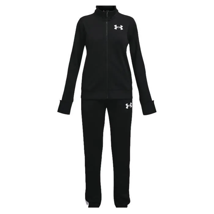 Survêtement Fille - Under Armour - Knit - Noir - Taille élastique - Manches longues-0