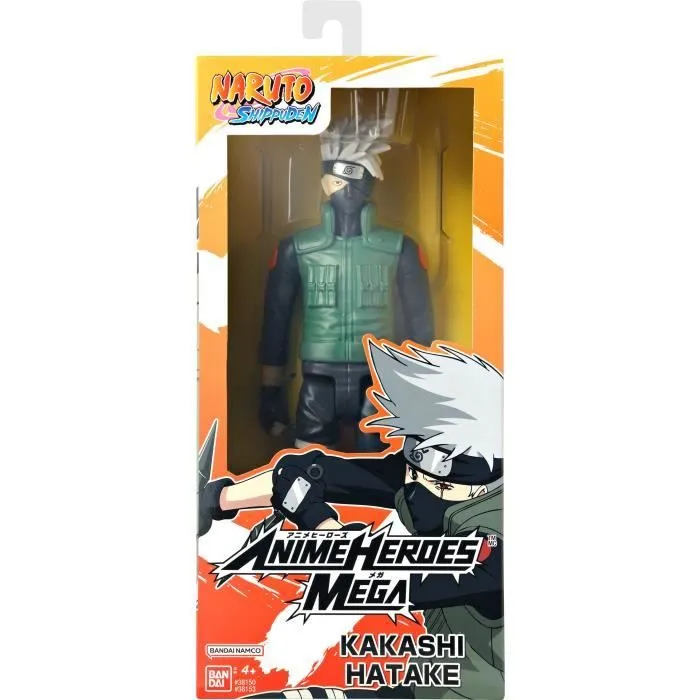 Figurine Anime Heroes articulée - BANDAI - Naruto Shippuden - Kakashi Hatake Mega - 30 cm-1