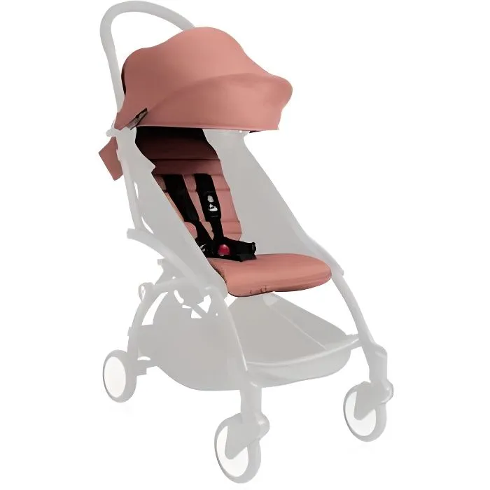 Poussette canne Babyzen YOYO+ 6+ - Ginger - Avec habillage ginger 6+-0