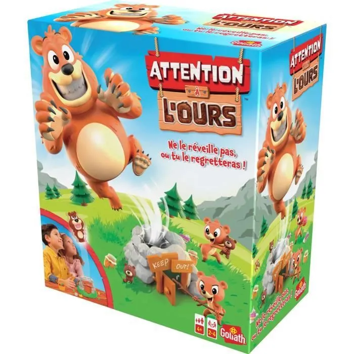 Attention à l'ours - Jeu de plateau - GOLIATH-0