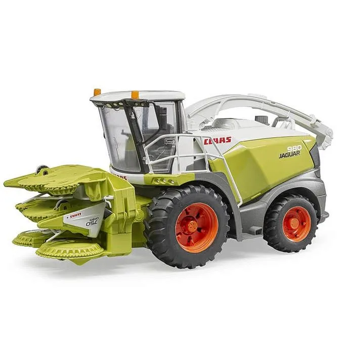 Ensileuse à maïs Claas Jaguar 980 - BRUDER - Moteur Diesel V12 - Jouet pour enfant-2