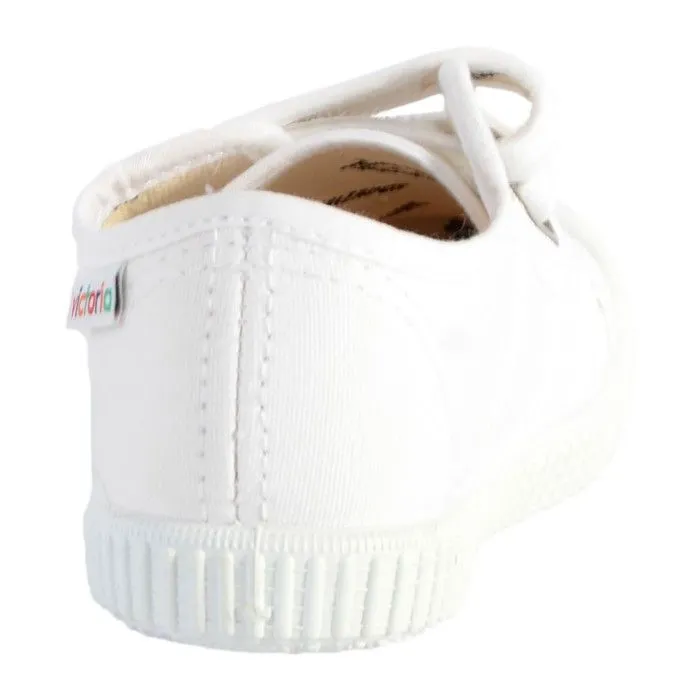 Basket Enfant Victoria - Blanc - Scratch - Textile - Fille-2