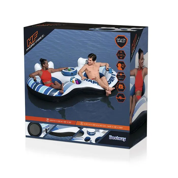 Roue gonflable Bestway Rapid Rider 251 x 132 cm-1