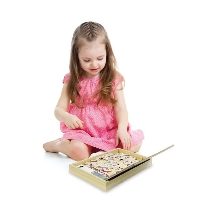 LEXIBOOK - Bio Toys - L’Ecole des mots bilingue Français / Anglais – Jeu en Bois-3