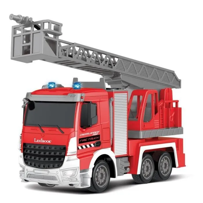 Camion de pompiers télécommandé LEXIBOOK CROSSLANDER® PRO avec effets sonores et lumineux-3