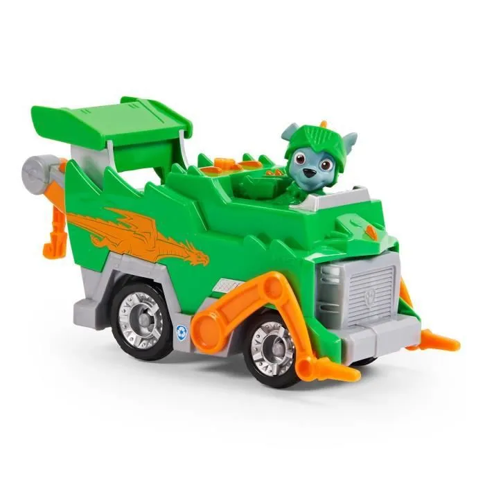 Véhicule + Figurine Rocky Rescue Knights La Pat' Patrouille - PAW PATROL - Thème médiéval-0