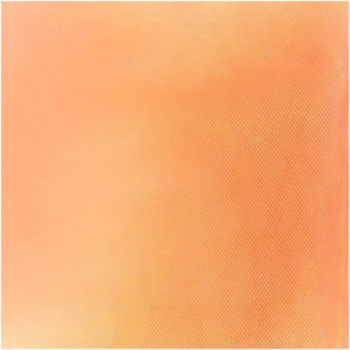 Rouleau de tulle 50 cm x 5 m - orange-1
