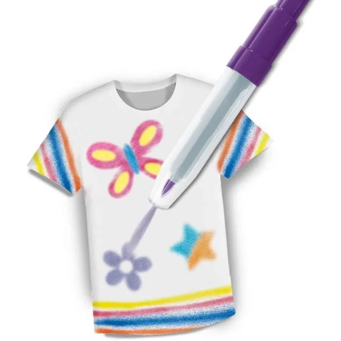 Feutres Airbrush - SES CREATIVE - Textile - Pour souffler et dessiner-2