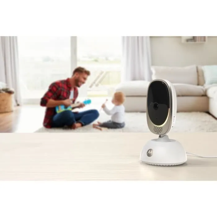 Motorola Comfort 85 Connect Babyphone Vidéo avec Zoom, Wi-Fi, Ecran Couleur 5,0", Vision Nocturne,Talkie walkie, Température-2