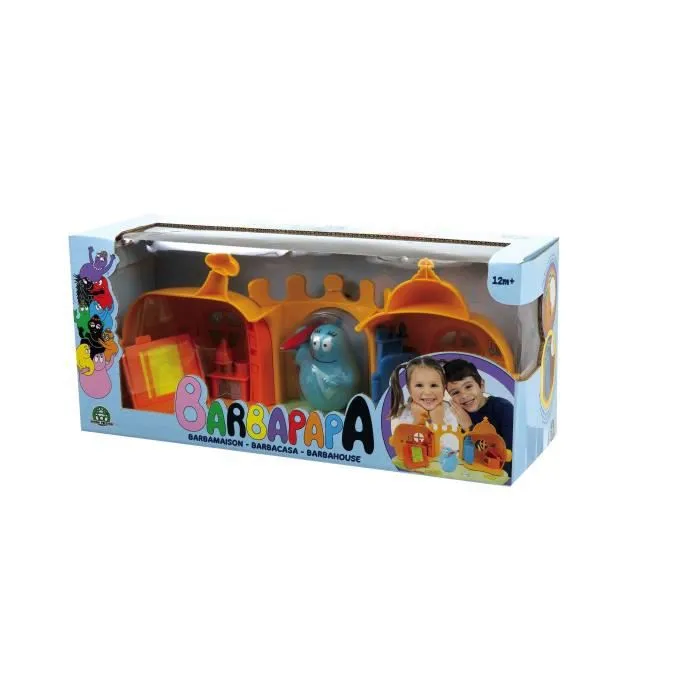 Barbapapa - Barbamaison avec 1 personnage - GIOCHI PREZIOSI - Figurine - Intérieur - Mixte-1