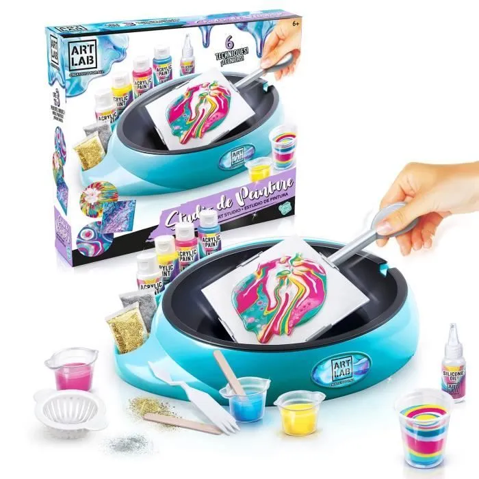 Canal Toys - Art Lab - Studio de Peinture effets pouring dès 6 ans - ART 010-0