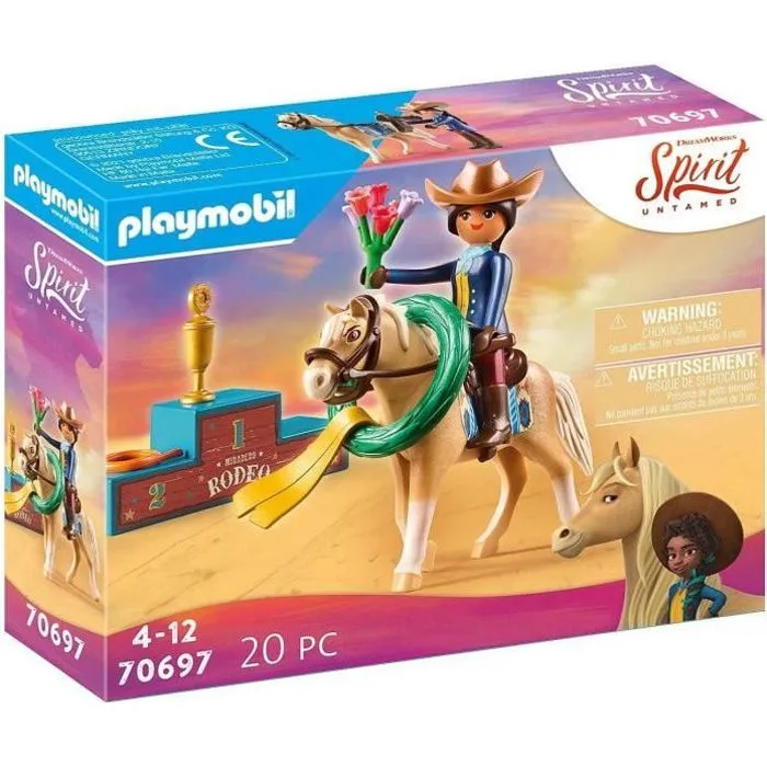 PLAYMOBIL - 70697 - Rodeo Apo - Jouet pour enfant à partir de 4 ans - Matériaux mixtes - Multicolore-0
