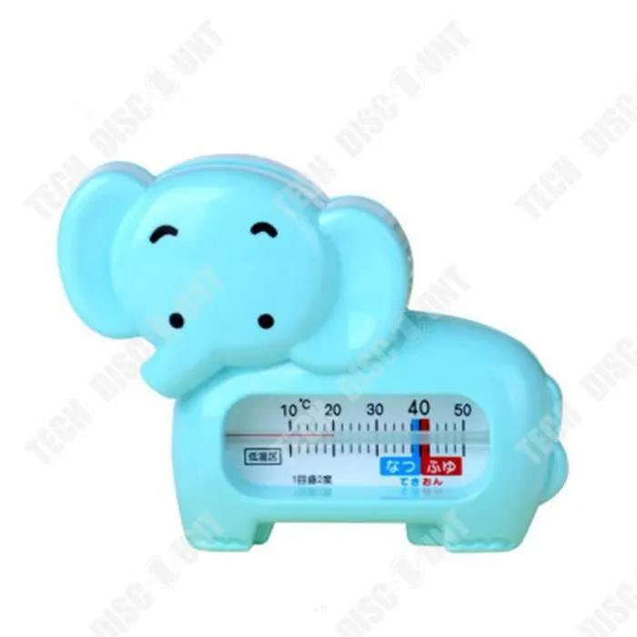 TD® Éléphant thermomètre à eau bébé bain dessin animé enfants bain intérieur mètre de température de l'eau mesure thermomètre à eau-0