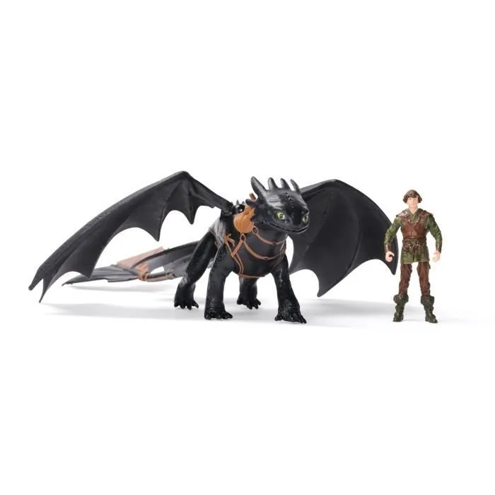 SPIN MASTER PACK DRAGON ET VIKING 25 CM KROKMOU Dragons Movie-2