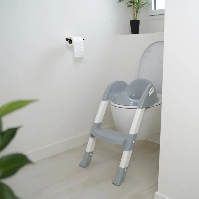 Réducteur WC - THERMOBABY - KIDDYLOO - Vert Céladon - Ajustable-6