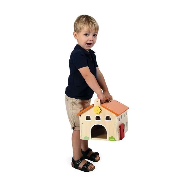 Ma Première Ferme en Bois Enfant - 16 Accessoires - Jouet d'Imitation Enfant - Jouet en Bois FSC - Dès 24 Mois-3