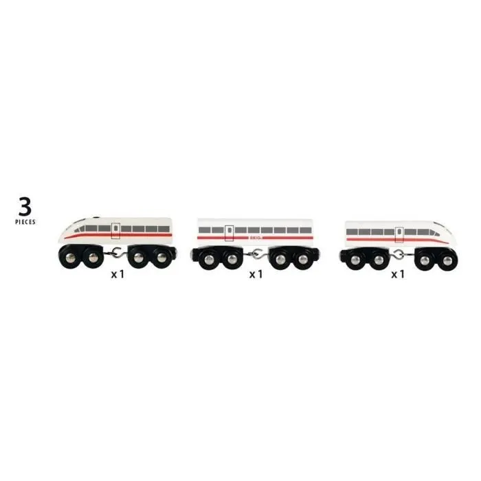 Train en bois TGV avec Son BRIO - Mixte dès 3 ans - Ravensburger - 33748-3