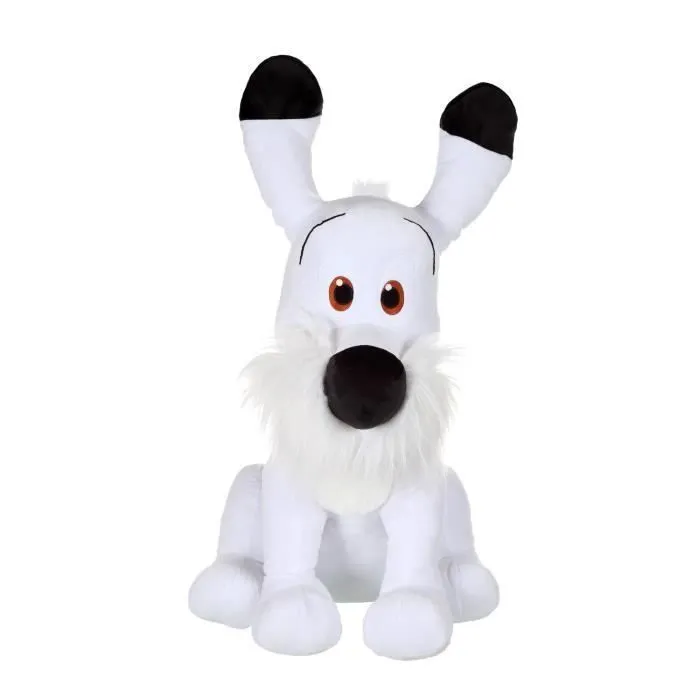 Peluche Géante - GIPSY TOYS - Chien Idéfix - Idéfix et les irréductibles - 60 cm - Blanc-2
