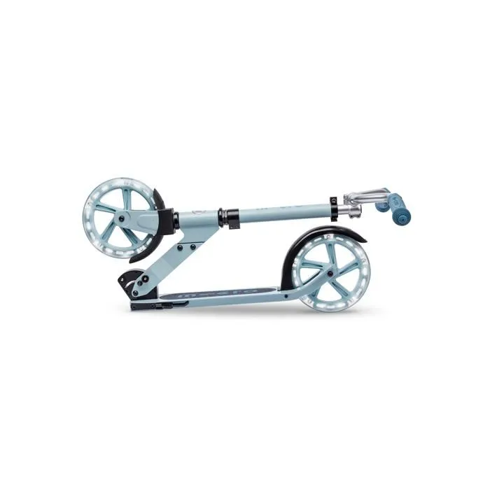 Trottinette enfant grandes roues - Micro - Cruiser LED - Bleu Glacier - Guidon ajustable - Roues 200 mm-3