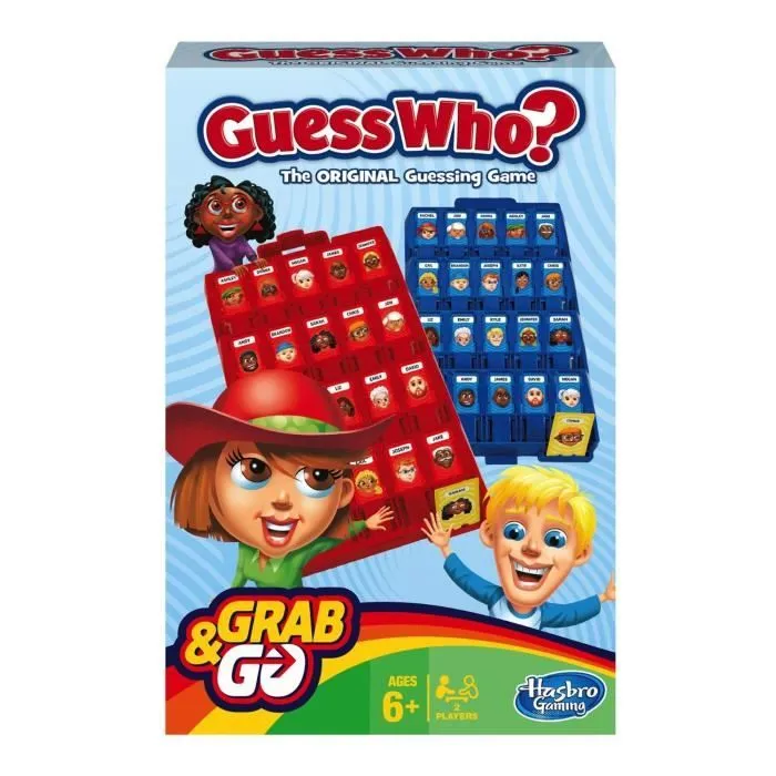 Guess Who Grab and Go Game-0