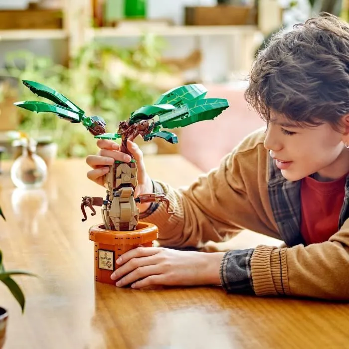 LEGO® Harry Potter 76433 Mandragore - Plante et pot - Idée de cadeau magique pour enfants-4
