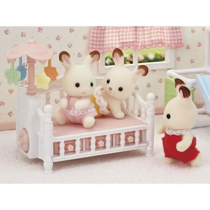 SYLVANIAN FAMILIES Le lit de bébé et mobile Pour Enfant - Le village-3