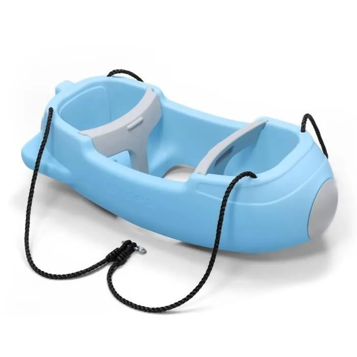 Balançoire pour enfants - STEP2 Rocket Swing For Two - Bleue et grise - Pour utilisation en extérieur-0